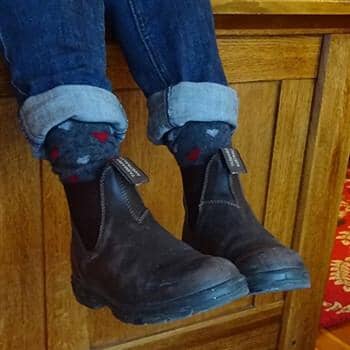 Load image into Gallery viewer, Alpaca Heart Socks
