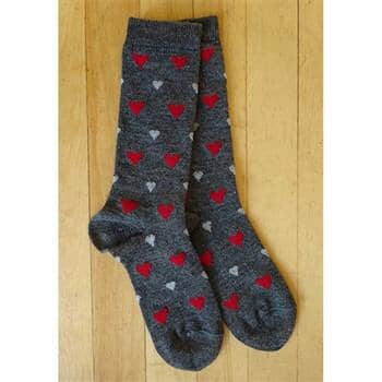 Load image into Gallery viewer, Alpaca Heart Socks
