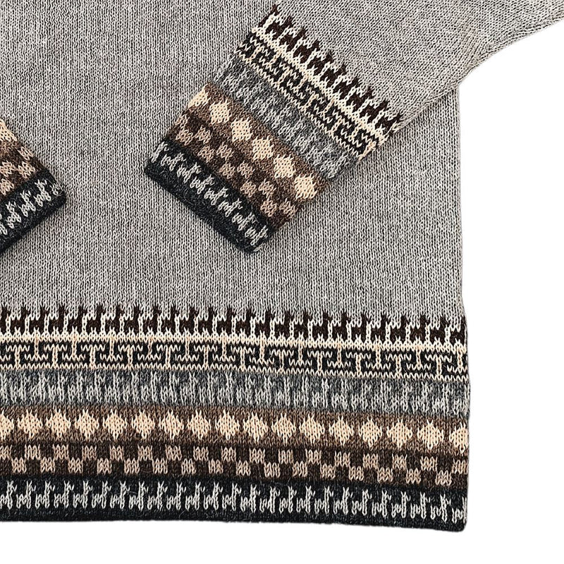 Load image into Gallery viewer, Alpaca Inca Patterned Sweater
