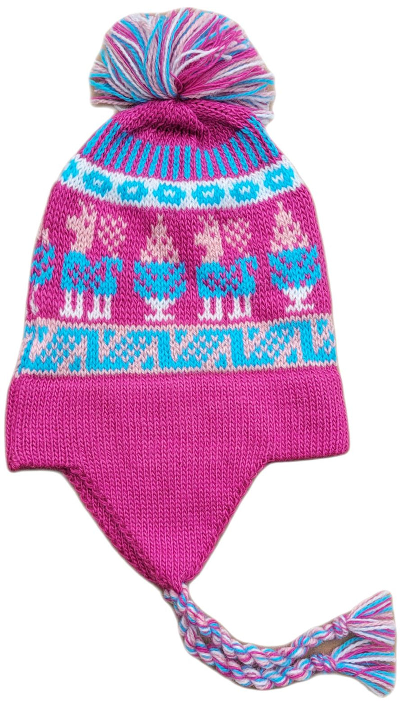 Load image into Gallery viewer, Alpaca Infant Toddler Chullo Hat
