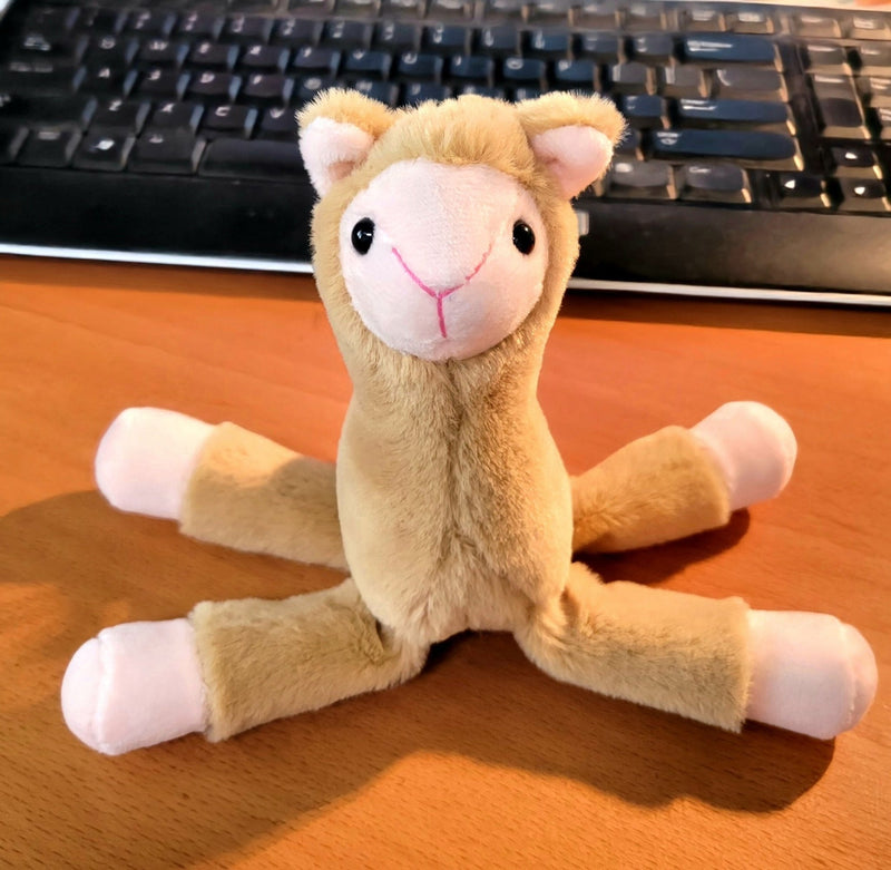 Load image into Gallery viewer, Alpaca Keychain Plush
