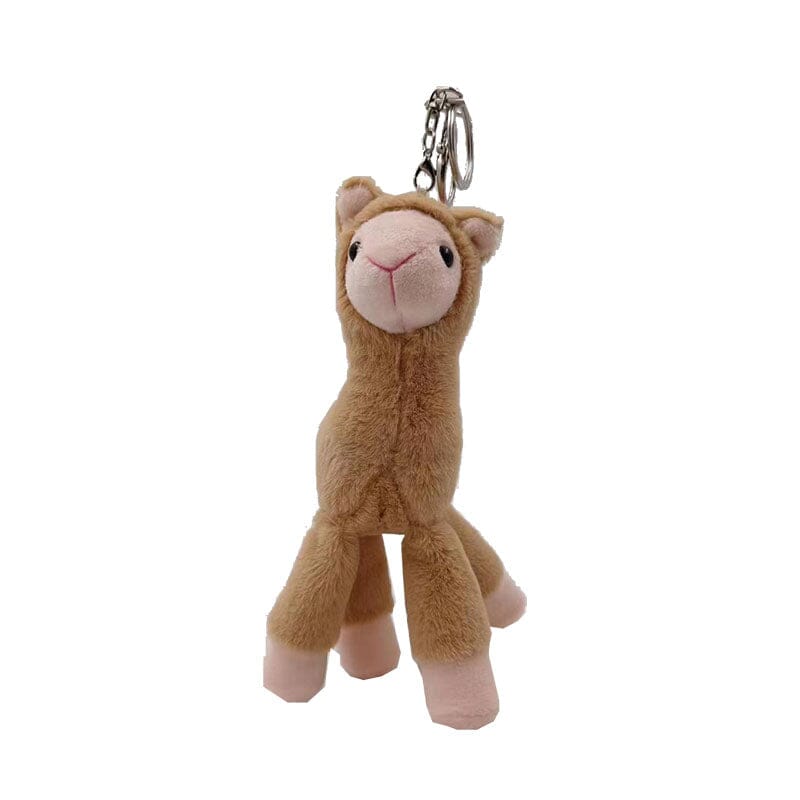 Load image into Gallery viewer, Alpaca Keychain Plush
