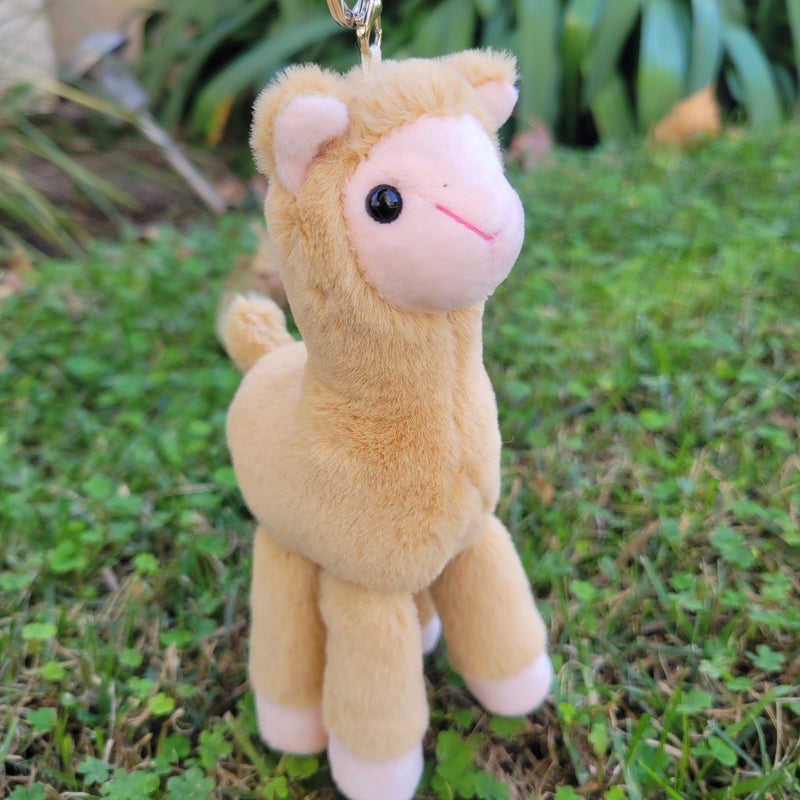 Load image into Gallery viewer, Alpaca Keychain Plush
