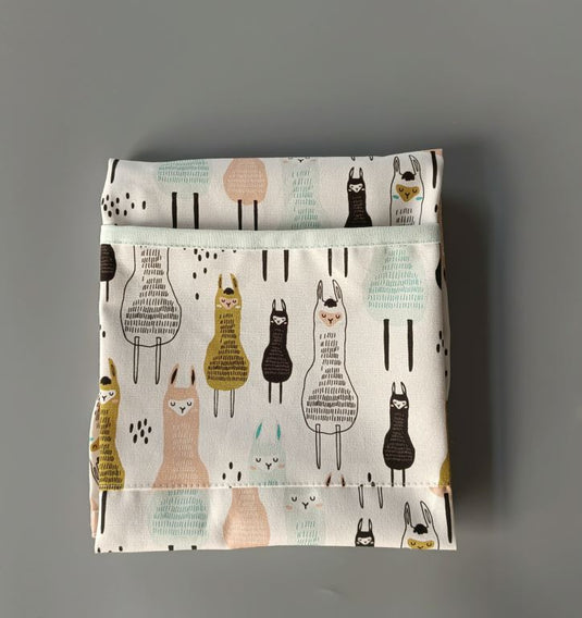 Alpaca Kitchen Tea Towel, Oven Mitt + Pot Holder, Grocery Tote Bag