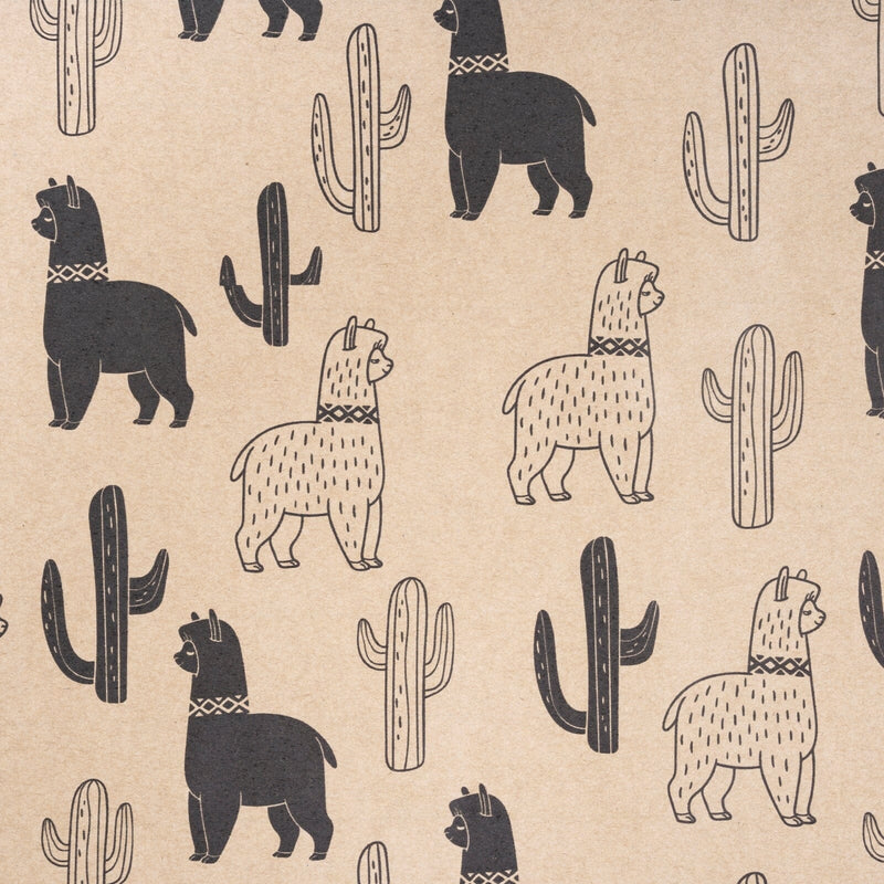 Load image into Gallery viewer, Alpaca Kraft Wrapping Paper
