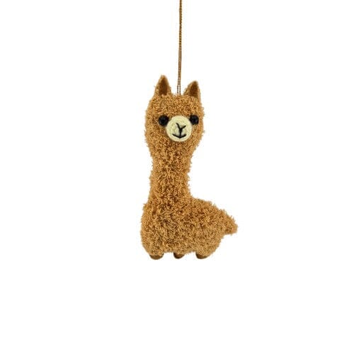 Load image into Gallery viewer, Alpaca Puff Plush Ornaments
