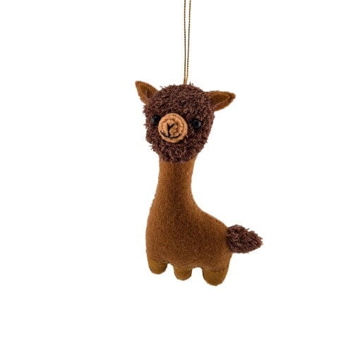Load image into Gallery viewer, Alpaca Puff Plush Ornaments
