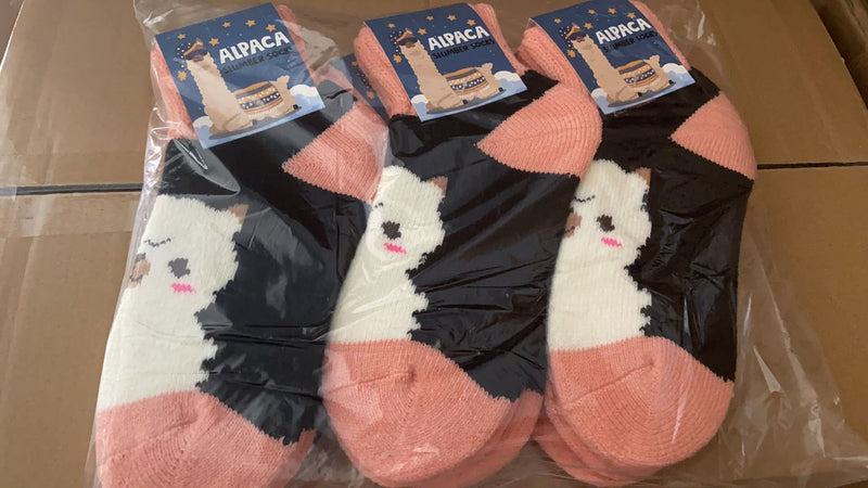 Load image into Gallery viewer, Alpaca Slumber Socks
