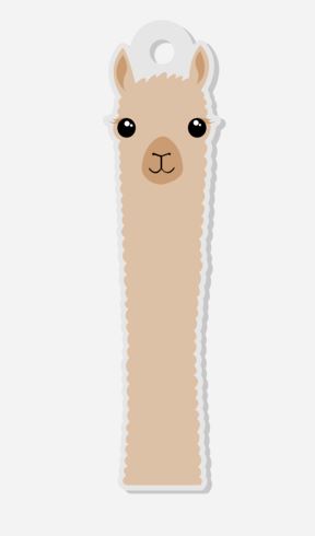 Load image into Gallery viewer, Alpaca Watching Keychain
