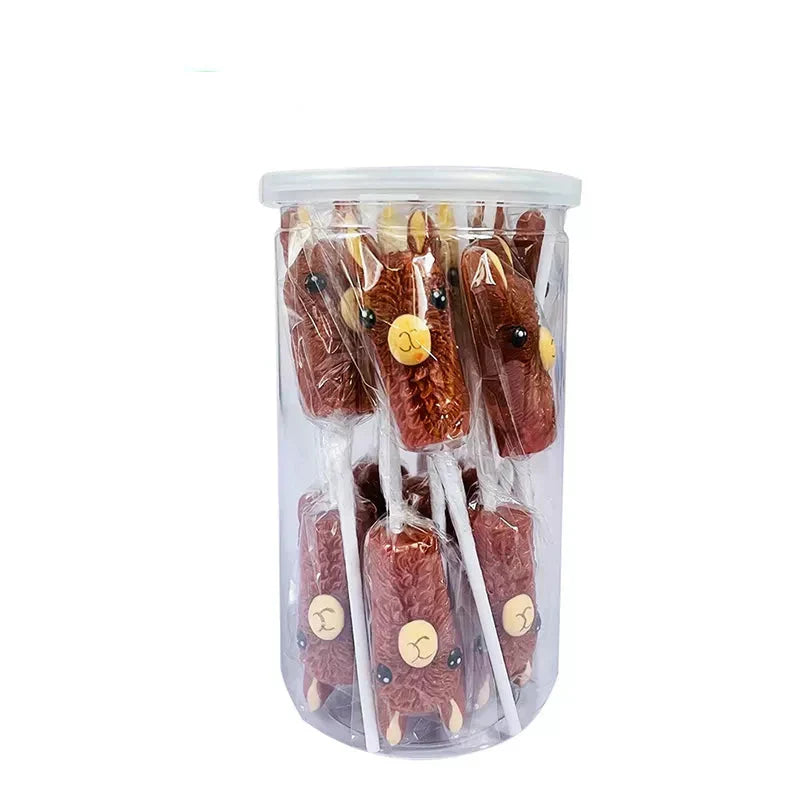 Load image into Gallery viewer, Alpaca Watching Lollipops
