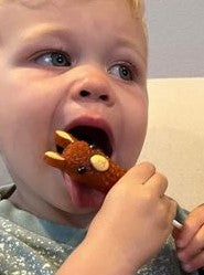 Alpaca Watching Lollipops