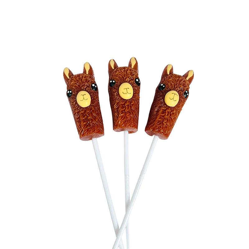 Load image into Gallery viewer, Alpaca Watching Lollipops
