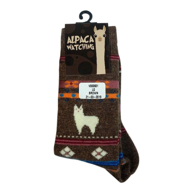 Load image into Gallery viewer, Alpaca Watching Socks

