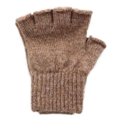 Load image into Gallery viewer, Alpaca Work/Play Fingerless Alpaca Gloves
