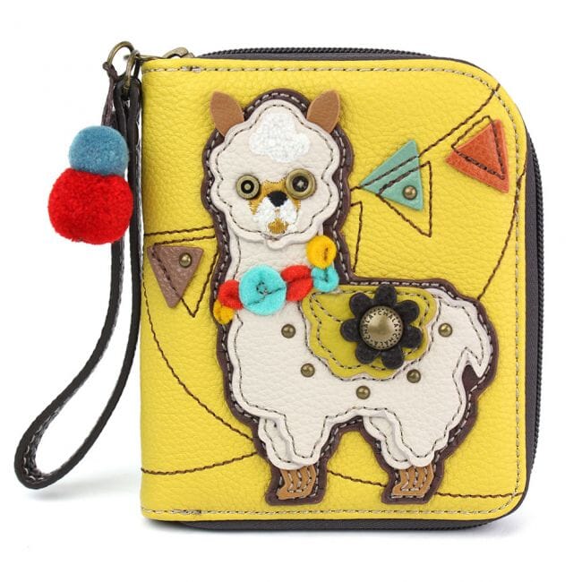 Load image into Gallery viewer, Alpaca Zip Around Wallet

