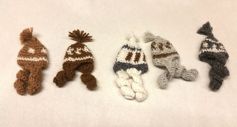 Load image into Gallery viewer, Alpacadorable Hand Made Baby Alpaca Ornaments
