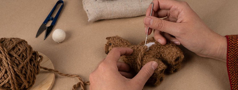 Load image into Gallery viewer, Alpacadorable Hand Made Baby Alpaca Ornaments

