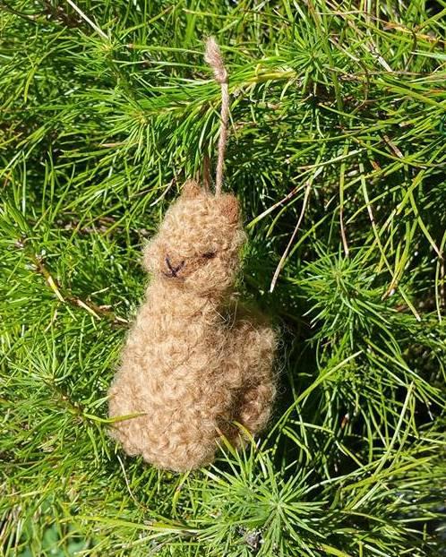 Load image into Gallery viewer, Alpacadorable Hand Made Baby Alpaca Ornaments
