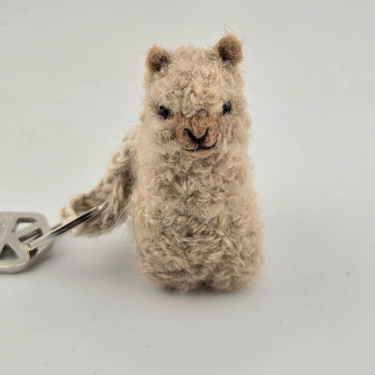 Alpacadorable Keychain