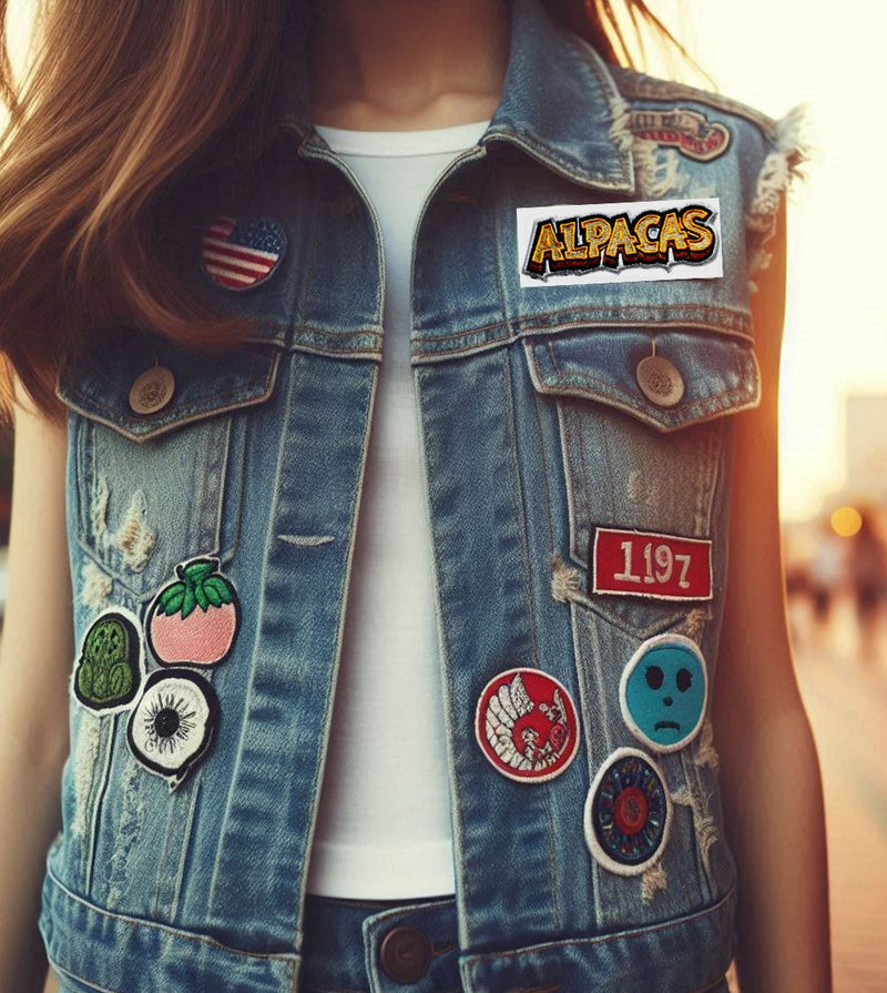 Load image into Gallery viewer, Alpacas Themed Patches
