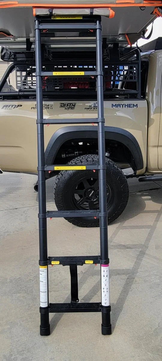 Load image into Gallery viewer, Alpha Hardshell Rooftop Tent – ABS – 2–3 Person – Black – All-Season Overland Shelter
