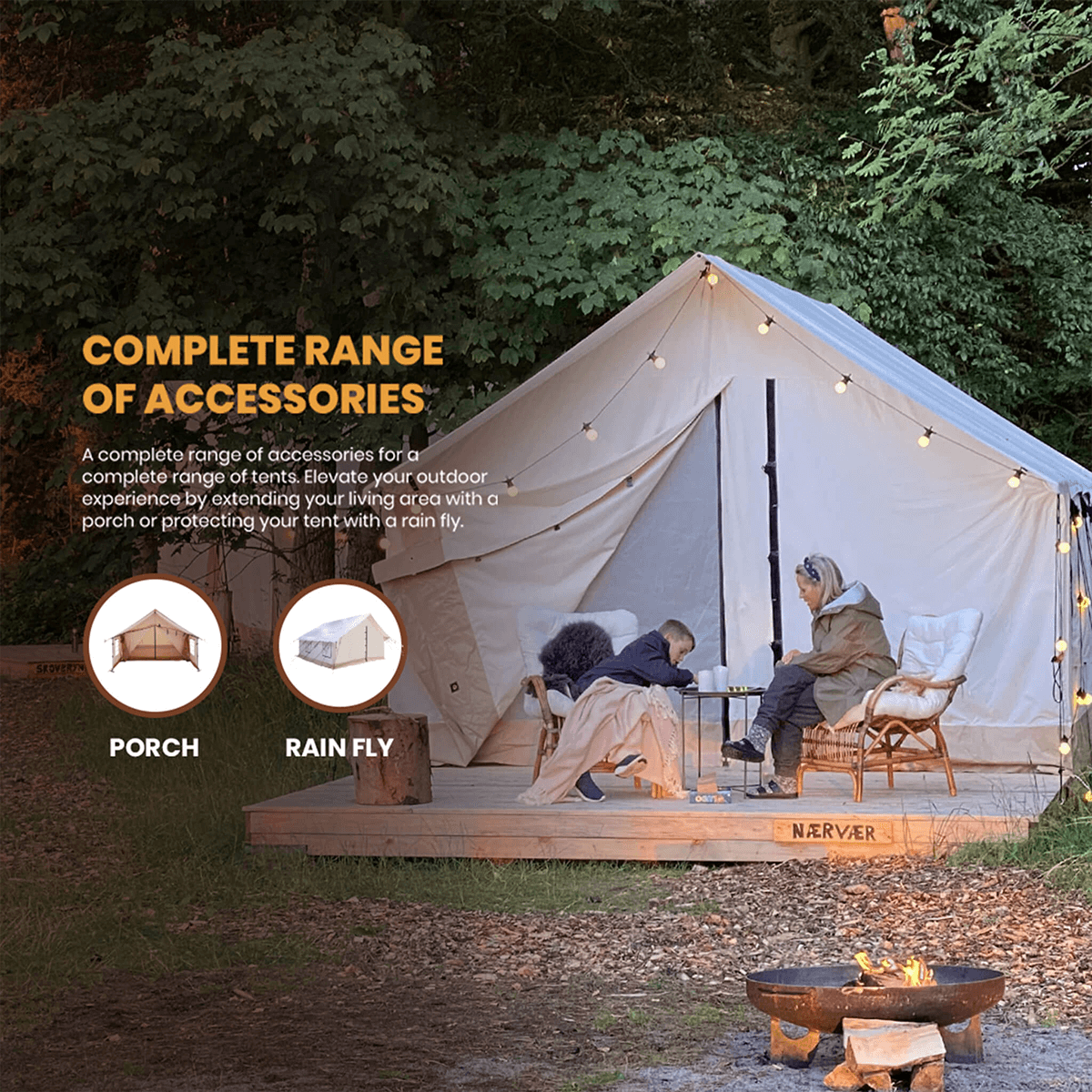 USED - 16'x20' Alpha Pro Wall Tent