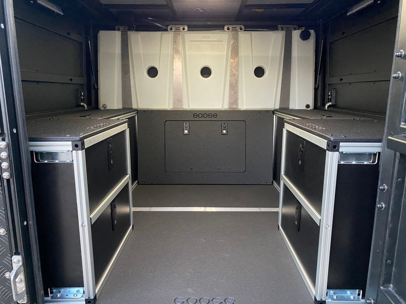 Load image into Gallery viewer, Alu-Cab Alu-Cabin Canopy Camper - Ram 2500 &amp; 3500 2009-Present 4th &amp; 5th Gen. - Lower Bulkhead Panel
