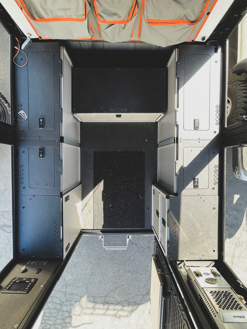 Load image into Gallery viewer, Alu-Cab Alu-Cabin Canopy Camper - Ram 2500 &amp; 3500 2009-Present 4th &amp; 5th Gen. - Rear Double Drawer Module
