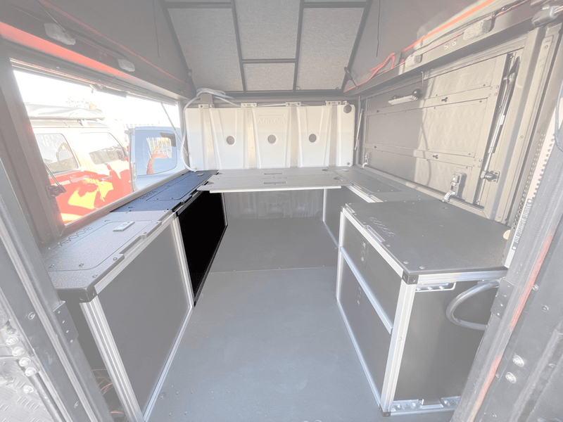 Load image into Gallery viewer, Alu-Cab Canopy Camper V2 - Chevy Colorado/GMC Canyon 2015-2022 2nd Gen. - Front Utility Module - 6' Bed
