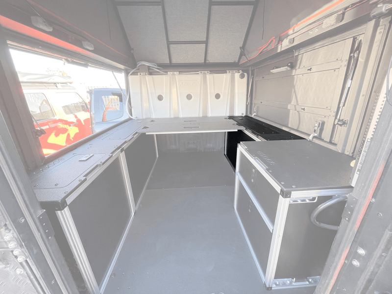Load image into Gallery viewer, Alu-Cab Canopy Camper V2 - Chevy Colorado/GMC Canyon 2015-2022 2nd Gen. - Front Utility Module - 6' Bed
