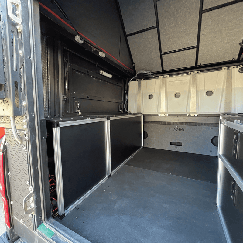 Load image into Gallery viewer, Alu-Cab Canopy Camper V2 - Toyota Tacoma 2005-2023 2nd &amp; 3rd Gen. - Rear Utility Module - 6' Bed
