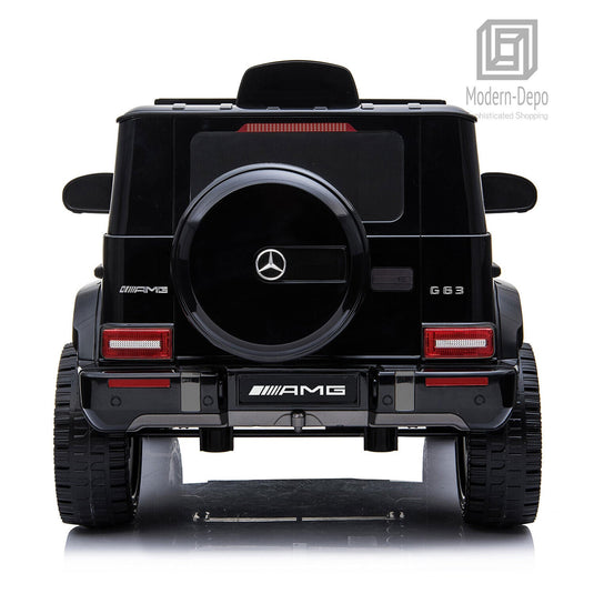 AMG G63 Licensed Ride On Car with Remote Control and Music - 12V SUV Toy by Mercedes Benz