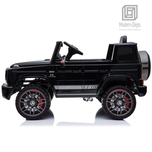 AMG G63 Licensed Ride On Car with Remote Control and Music - 12V SUV Toy by Mercedes Benz