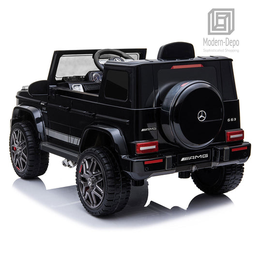 AMG G63 Licensed Ride On Car with Remote Control and Music - 12V SUV Toy by Mercedes Benz