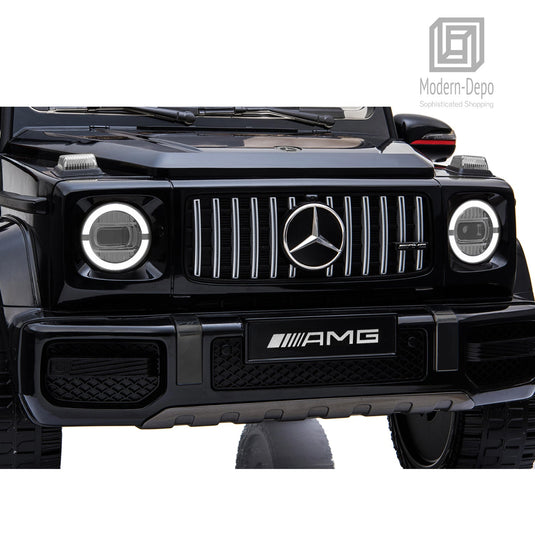AMG G63 Licensed Ride On Car with Remote Control and Music - 12V SUV Toy by Mercedes Benz