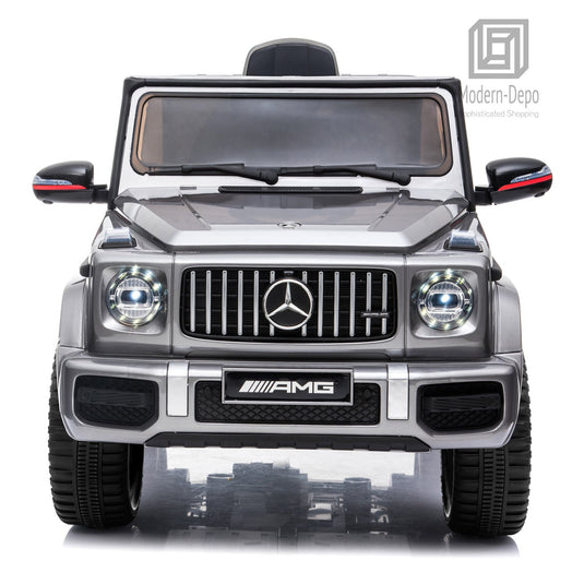 AMG G63 Licensed Ride On Car with Remote Control and Music - 12V SUV Toy by Mercedes Benz