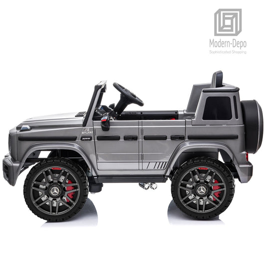 AMG G63 Licensed Ride On Car with Remote Control and Music - 12V SUV Toy by Mercedes Benz