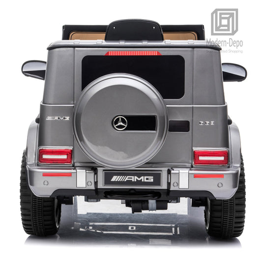 AMG G63 Licensed Ride On Car with Remote Control and Music - 12V SUV Toy by Mercedes Benz