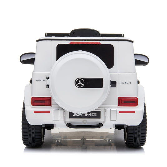 AMG G63 Licensed Ride On Car with Remote Control and Music - 12V SUV Toy by Mercedes Benz