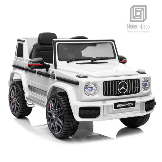 AMG G63 Licensed Ride On Car with Remote Control and Music - 12V SUV Toy by Mercedes Benz