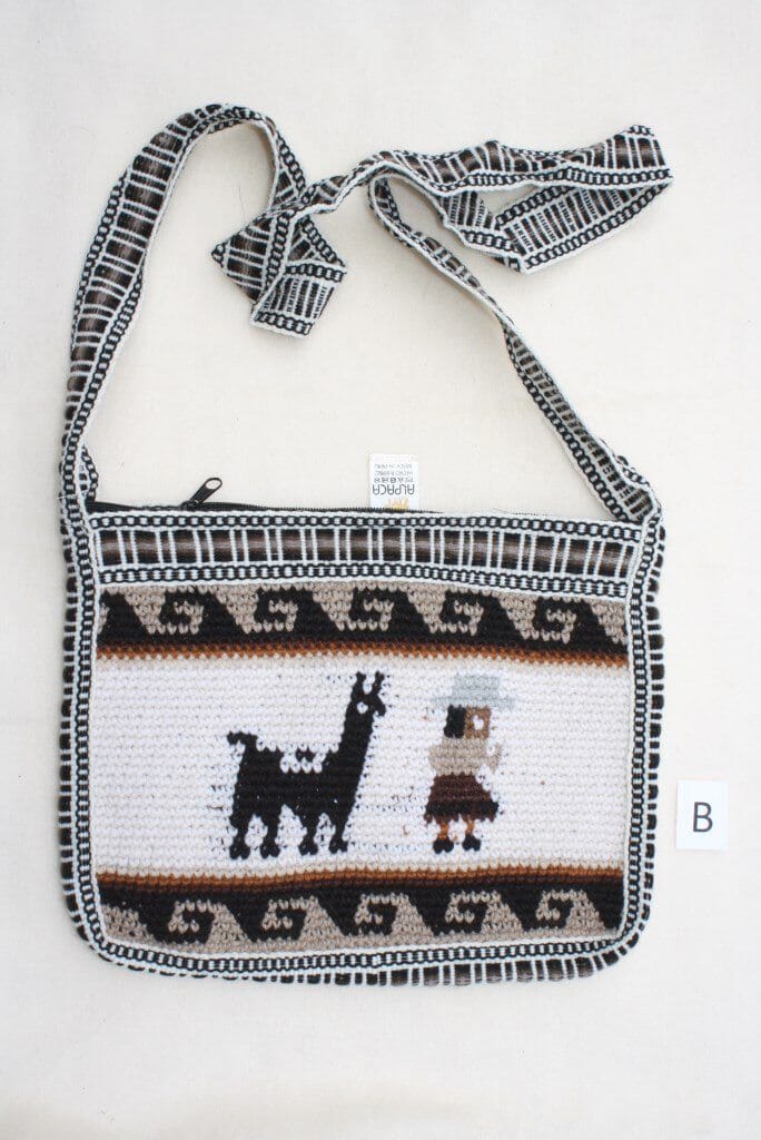 Load image into Gallery viewer, Andean Alpaca Crochet Tote Bag

