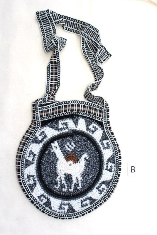 Andean Alpaca Crochet Tote Bag