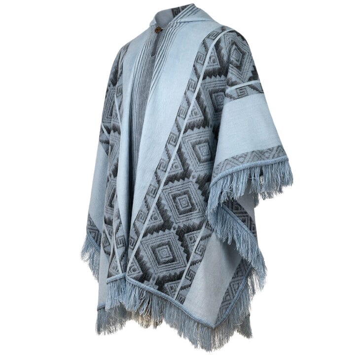 Load image into Gallery viewer, Andean Sky Alpaca Poncho
