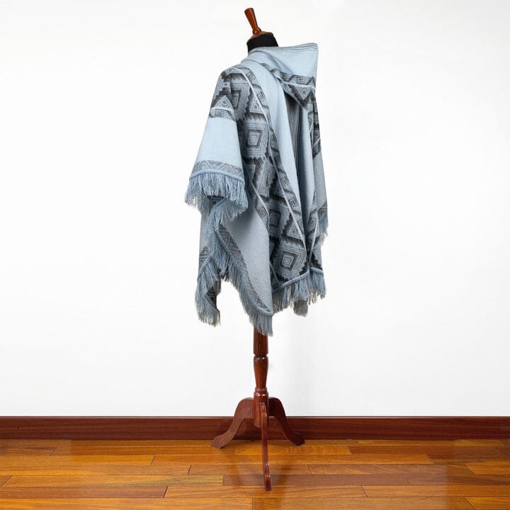Load image into Gallery viewer, Andean Sky Alpaca Poncho
