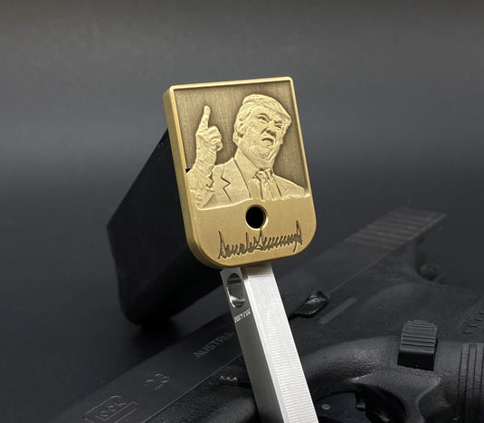 Milspin Donald Trump 3D Magazine Base Plate