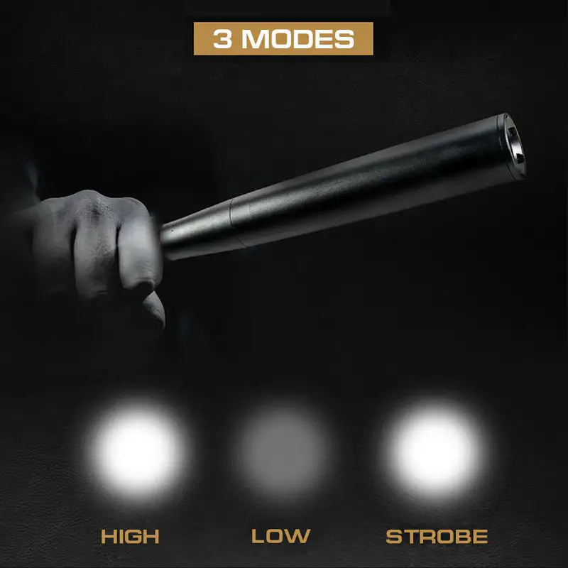Load image into Gallery viewer, Strike X1000 Defense Bat Flashlight
