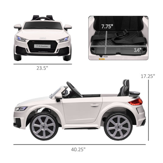 6V Audi TT RS Kid Electric Sports Car with Remote Control Ride-On