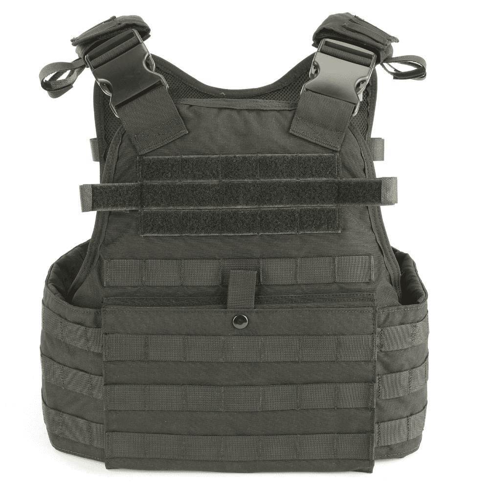 Professional Plate Carrier with Cummerbund Color Black - Skoutley Outdoors LLC