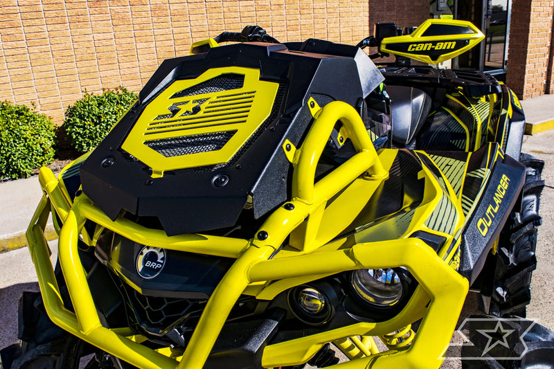 Load image into Gallery viewer, Can-Am Outlander (Gen 2) X mr "S3 Nation" Radiator Guard
