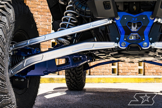Polaris RZR XP Turbo S Billet Aluminum High Clearance Radius Rods, Lower